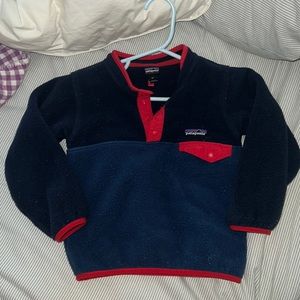 Patagonia half button toddler size 4